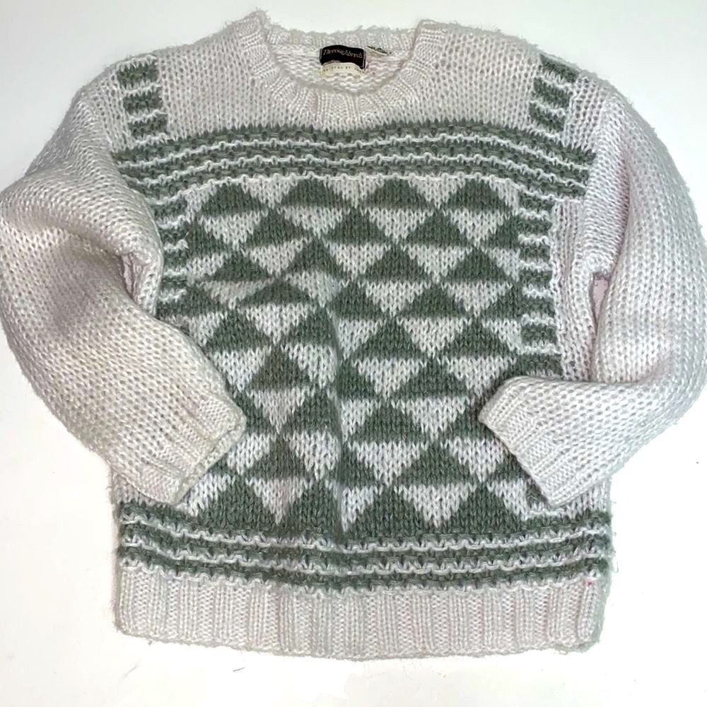 Vintage Thoroughbreds by Pronto Sweater size small Fisherman Core C14